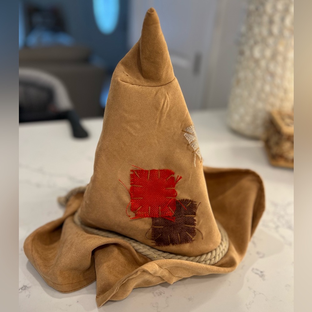 Spirit Halloween Scarecrow Hat for Halloween Wizard of Oz Costume